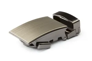 1.25" Classic Buckle in Formal Gunmetal