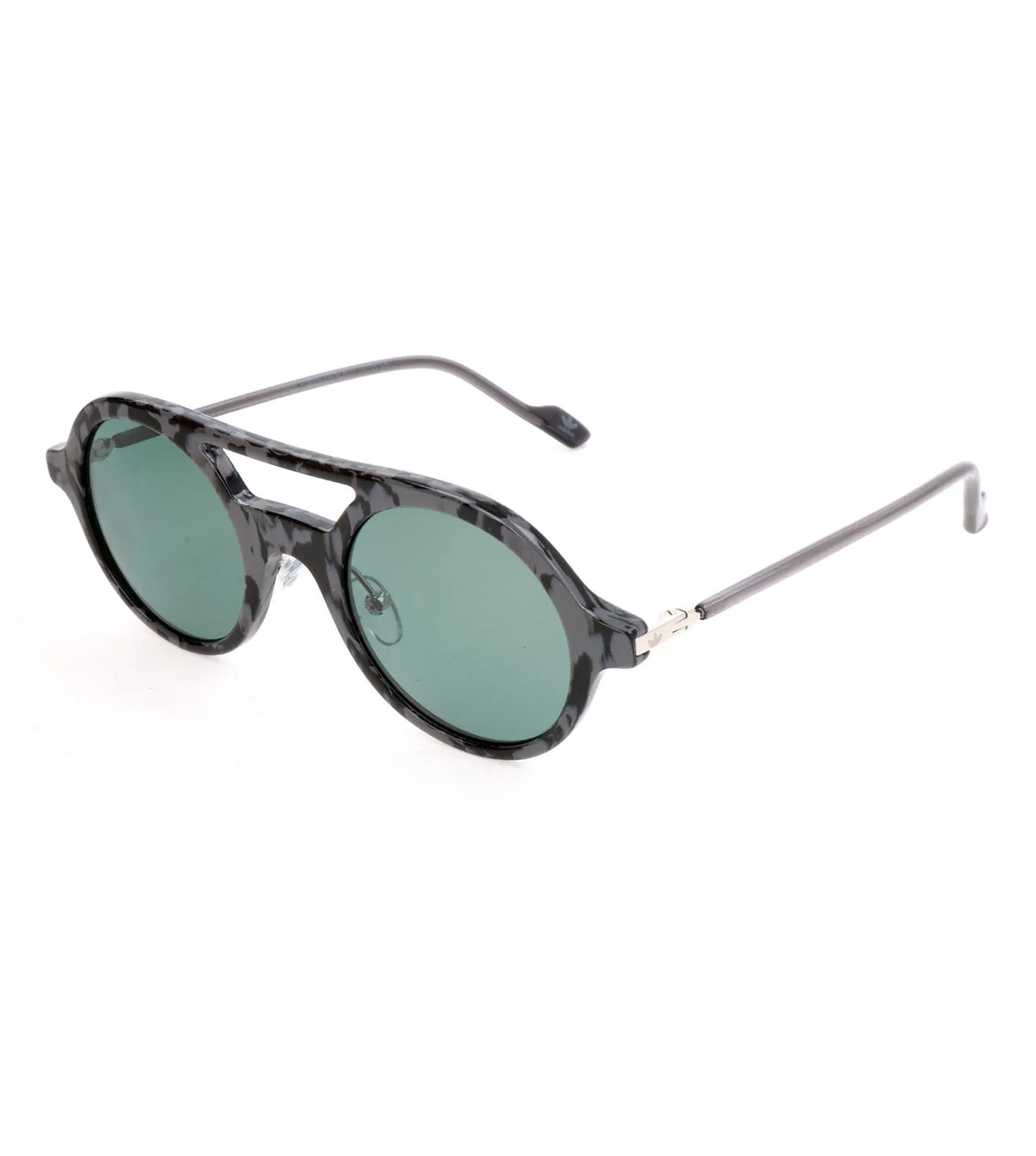 Adidas Originals Unisex Green Round Sunglasses