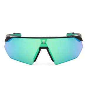 Adidas Originals Women Green Mirror Wrap Sunglasses