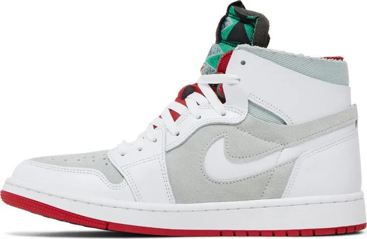 Air Jordan 1 High Zoom Comfort Hare Sneakers, White