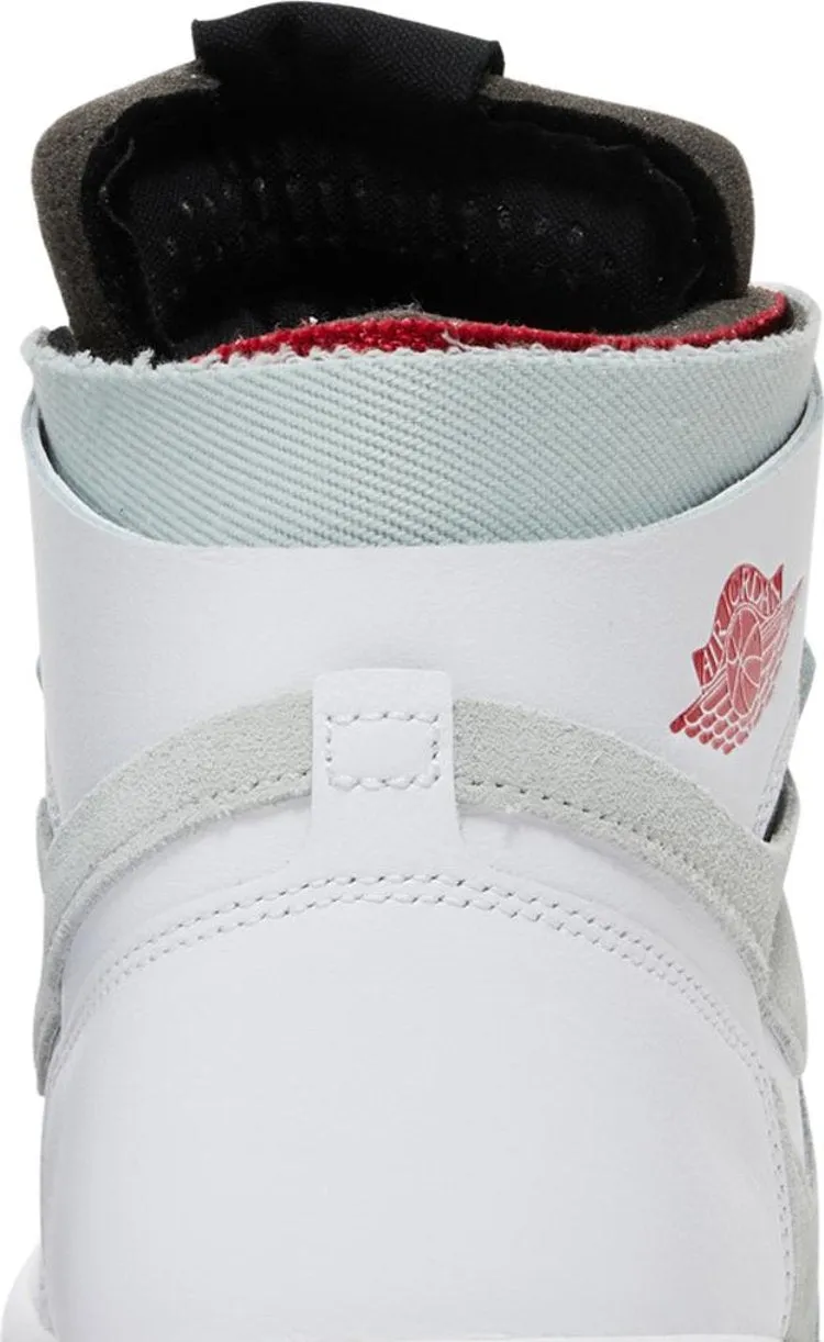 Air Jordan 1 High Zoom Comfort Hare Sneakers, White