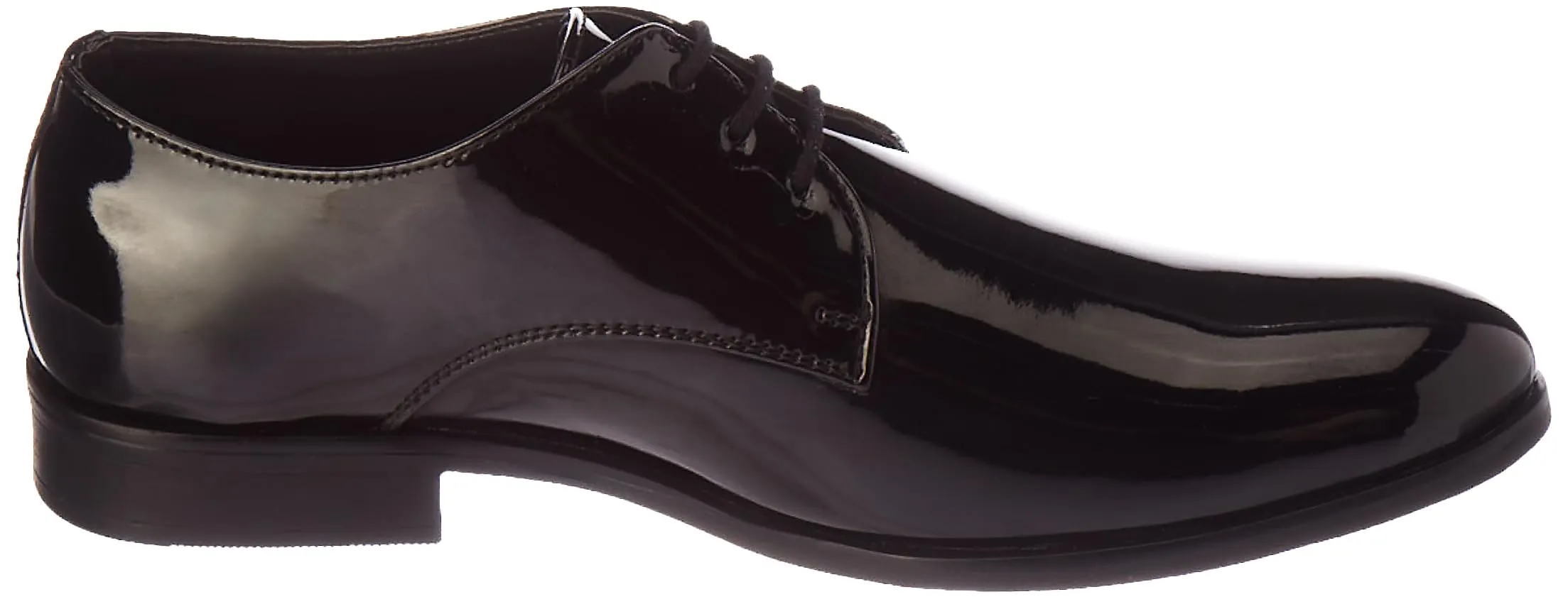 Amazon Brand - Symbol Men's Xavier Black Formal Shoe_6 UK (SYD-002)