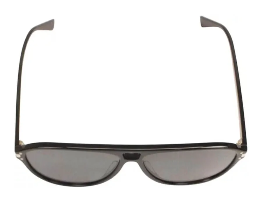 Amiri Aviator Logo 'Black' Sunglasses, Black