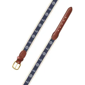 Anchor Motif Children's Belt