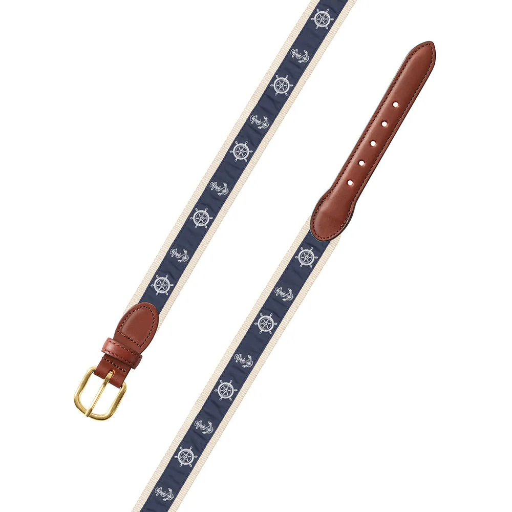 Anchor Motif Children's Belt