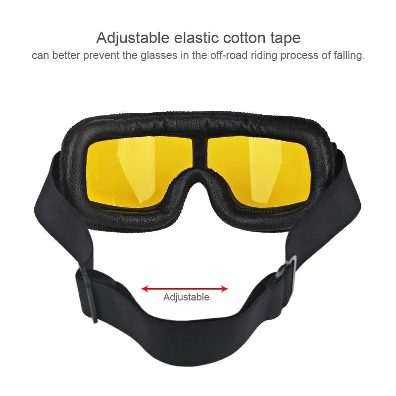 Aviator Style Foldable Goggles