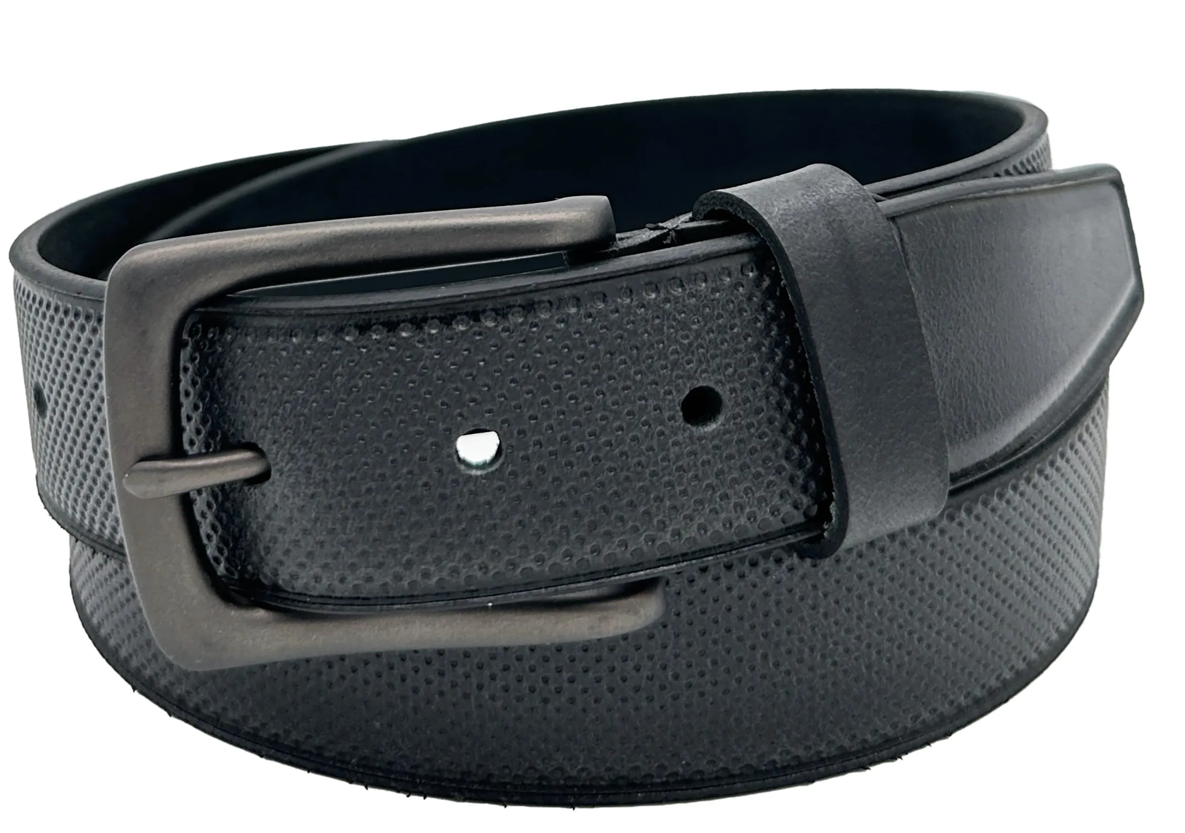 Bench Craft Leather Belt | Black