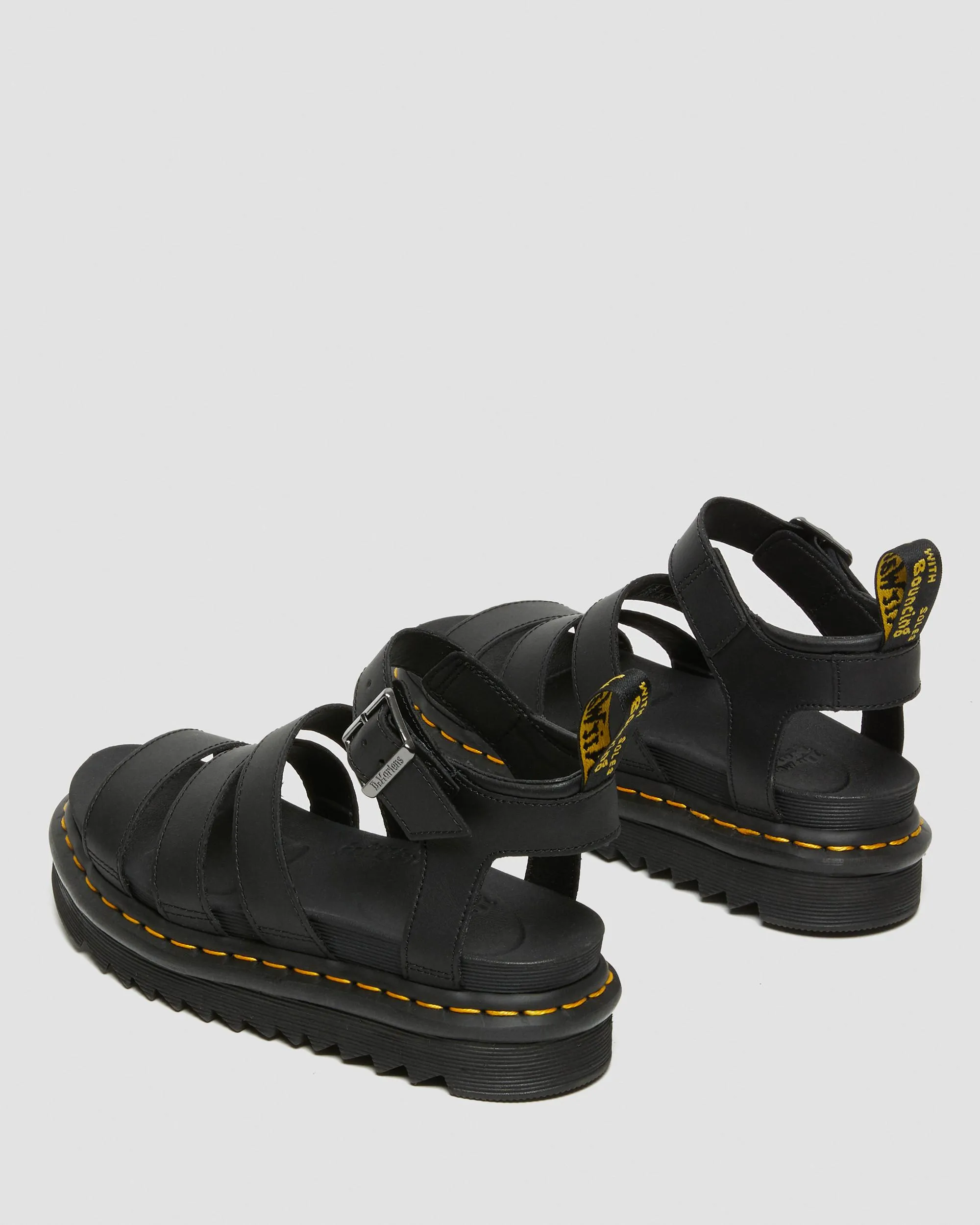 Blaire Hydro Sandals with Leather Strap Dr. Martens