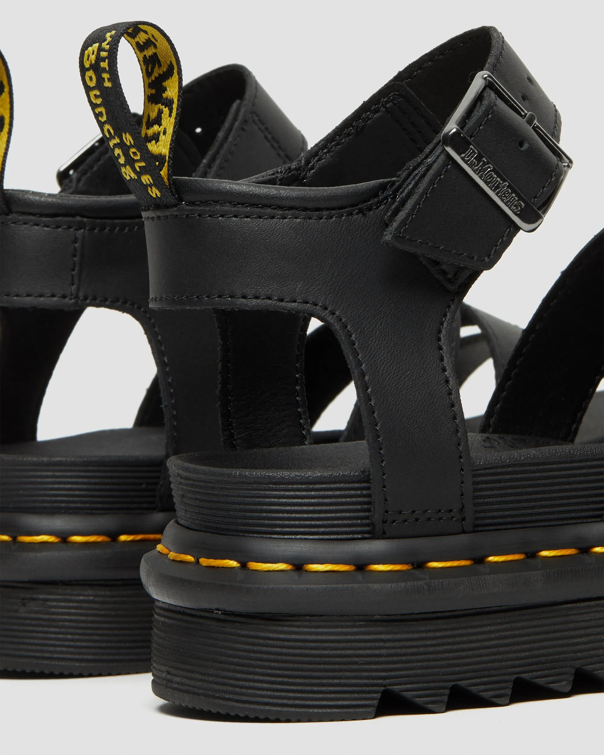 Blaire Hydro Sandals with Leather Strap Dr. Martens