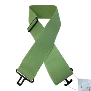 Blue Ribbon Belt in Lime Green - Adjustable