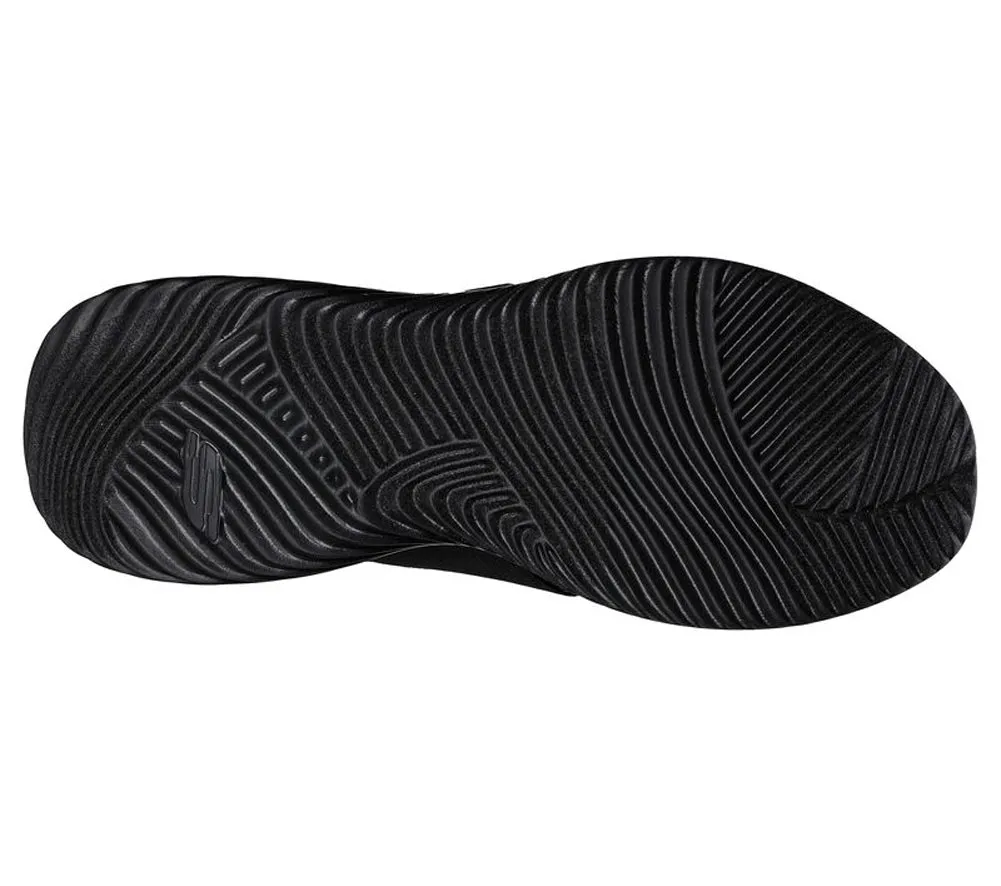 Skechers Bounder Inshore - Mens Black Casual Shoes