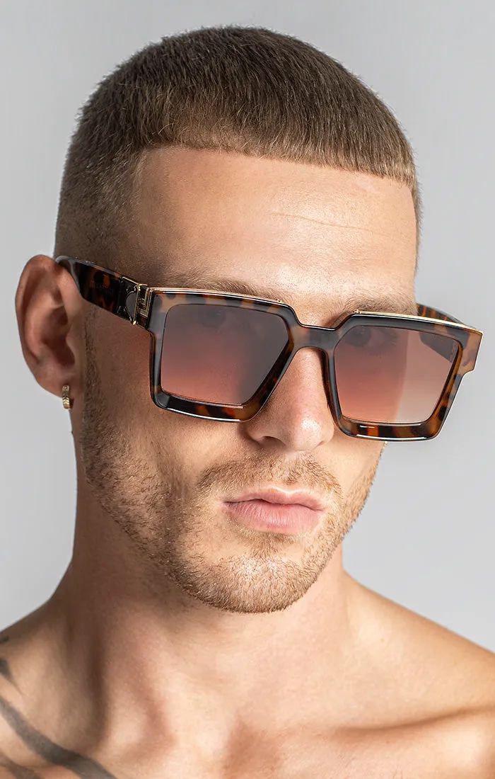 Brown Fashionista Sunglasses