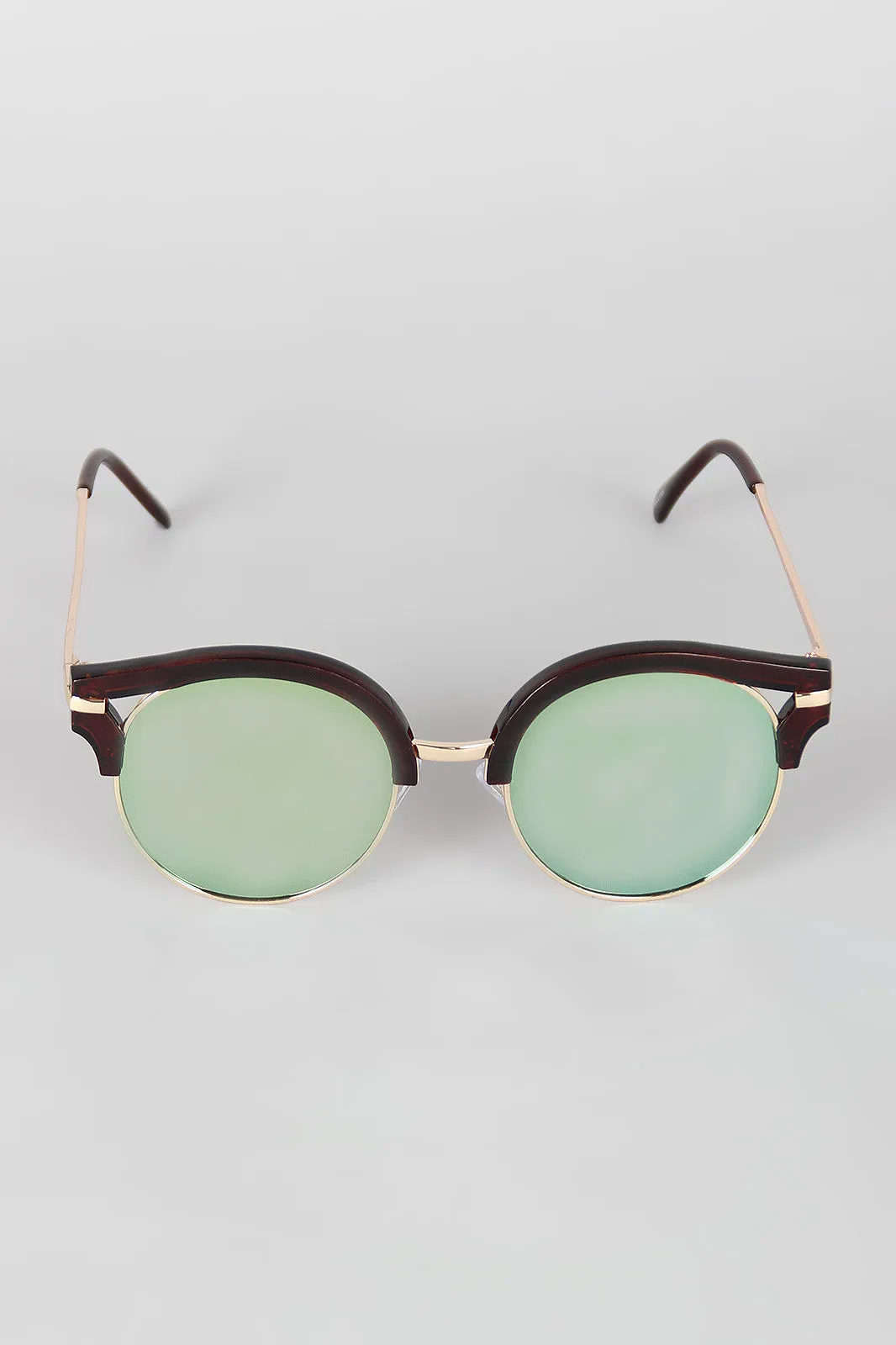 Cat Eye Cutout Retro Sunglasses