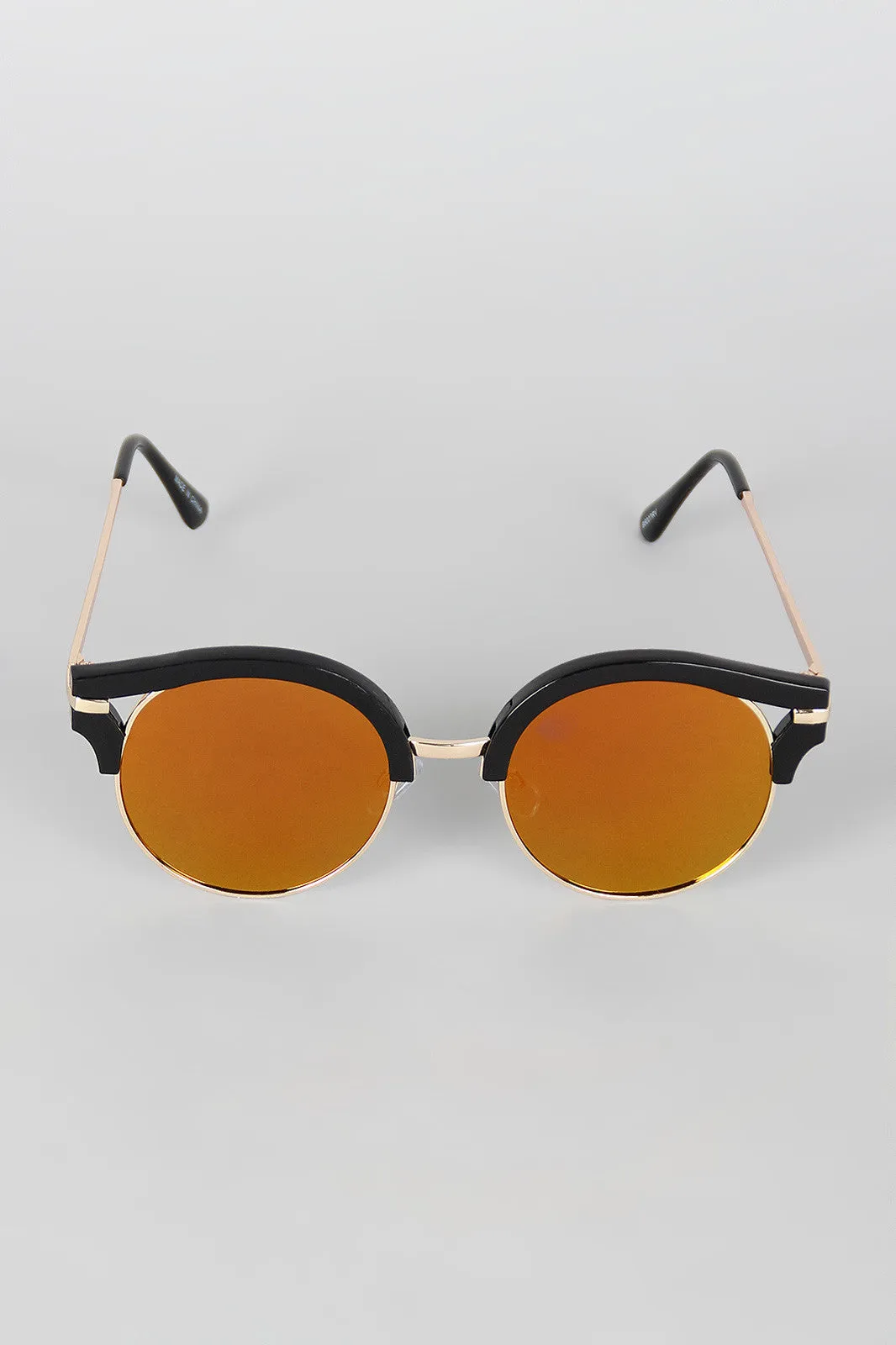 Cat Eye Cutout Retro Sunglasses