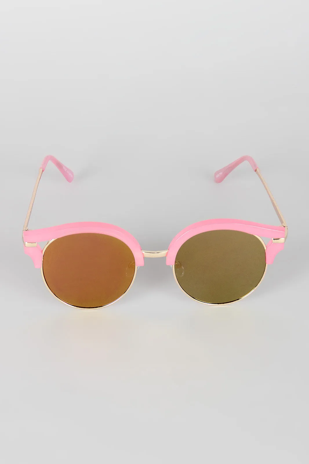 Cat Eye Cutout Retro Sunglasses