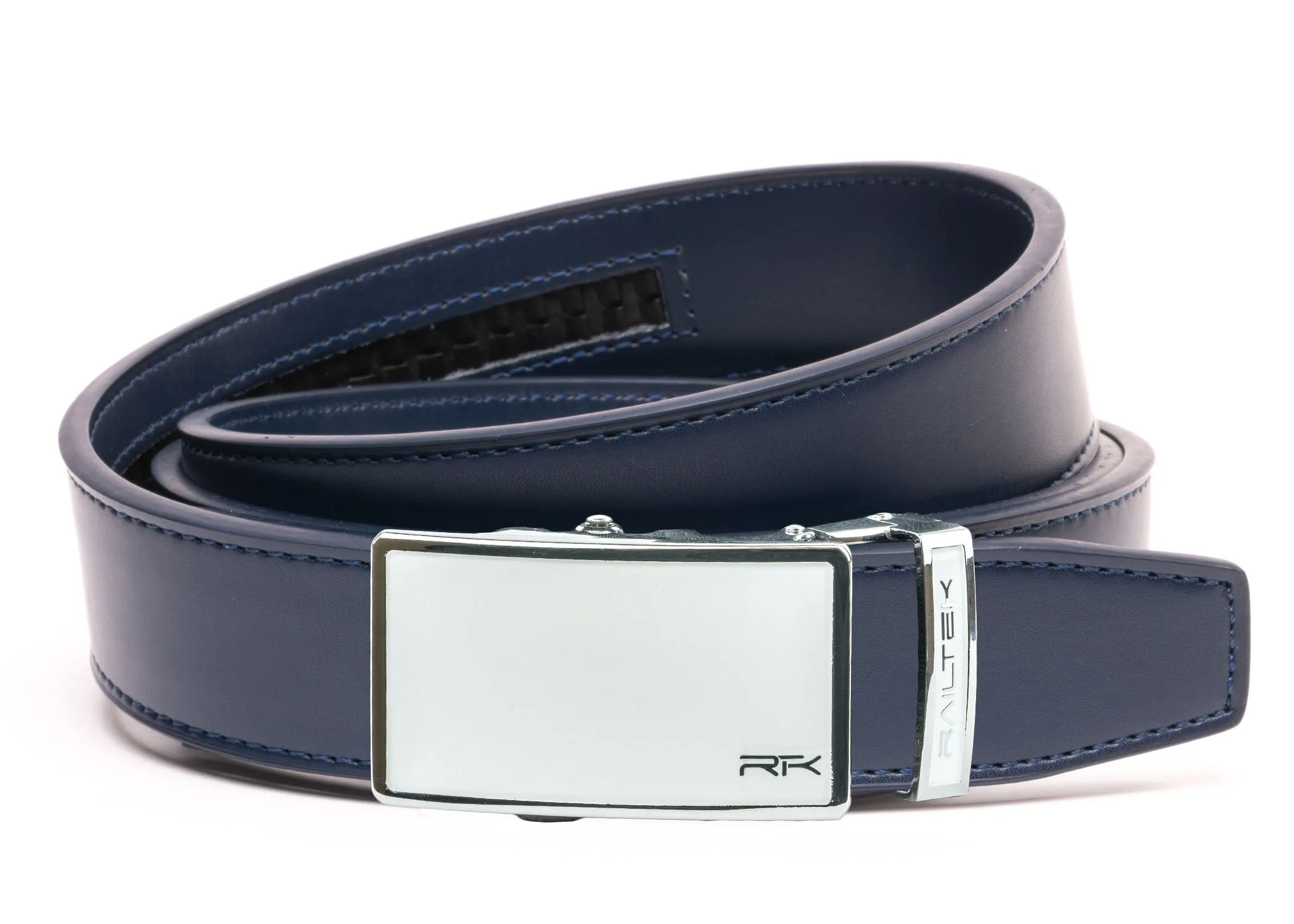 Chrome White Railtek™ Belt