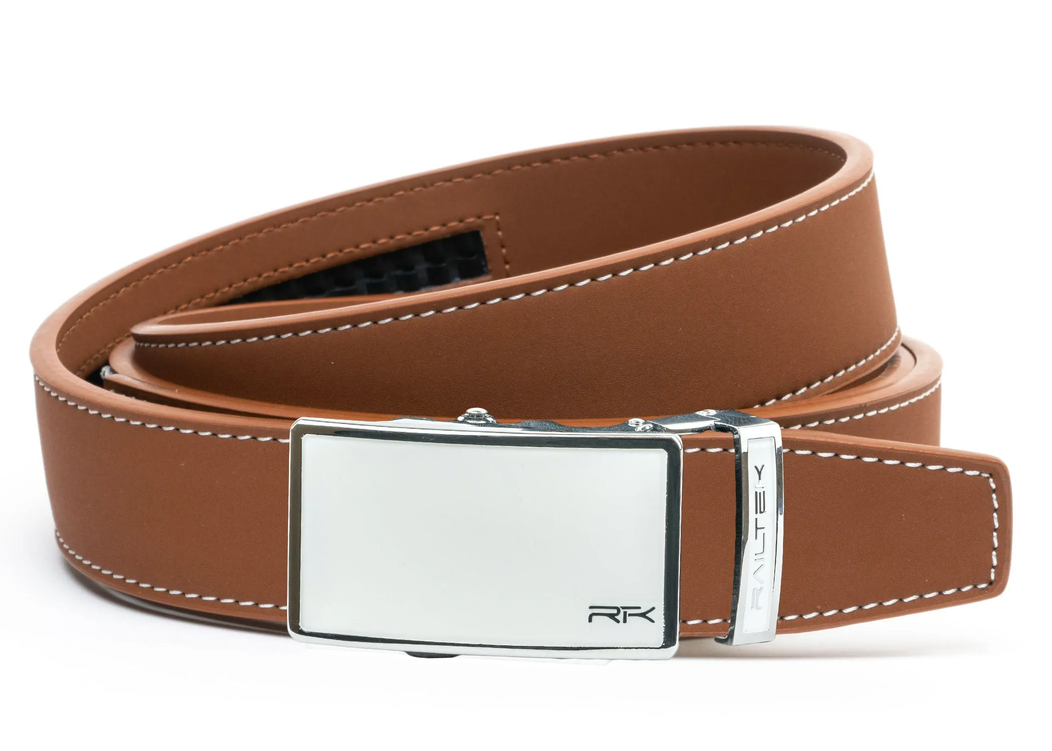 Chrome White Railtek™ Belt