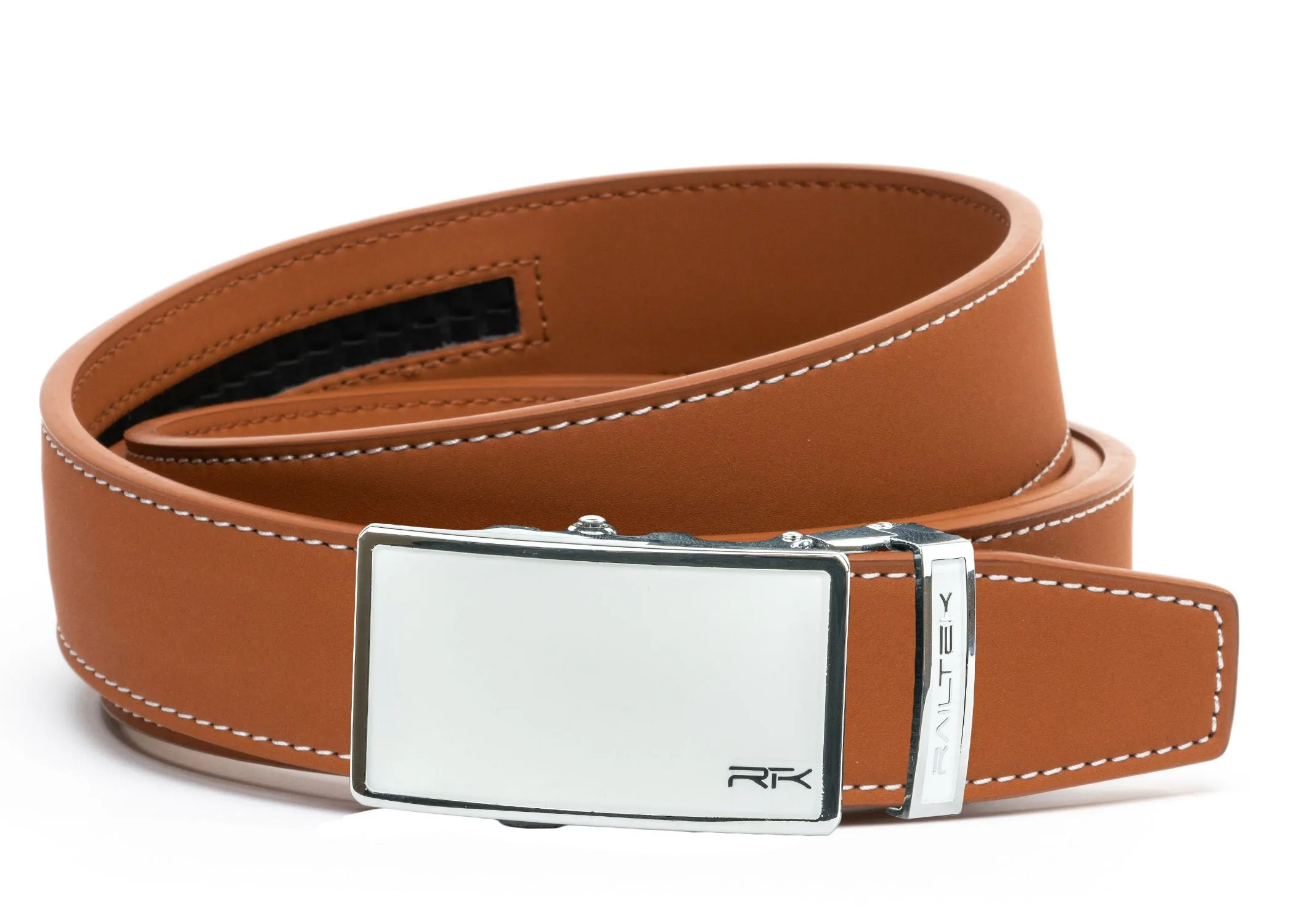 Chrome White Railtek™ Belt