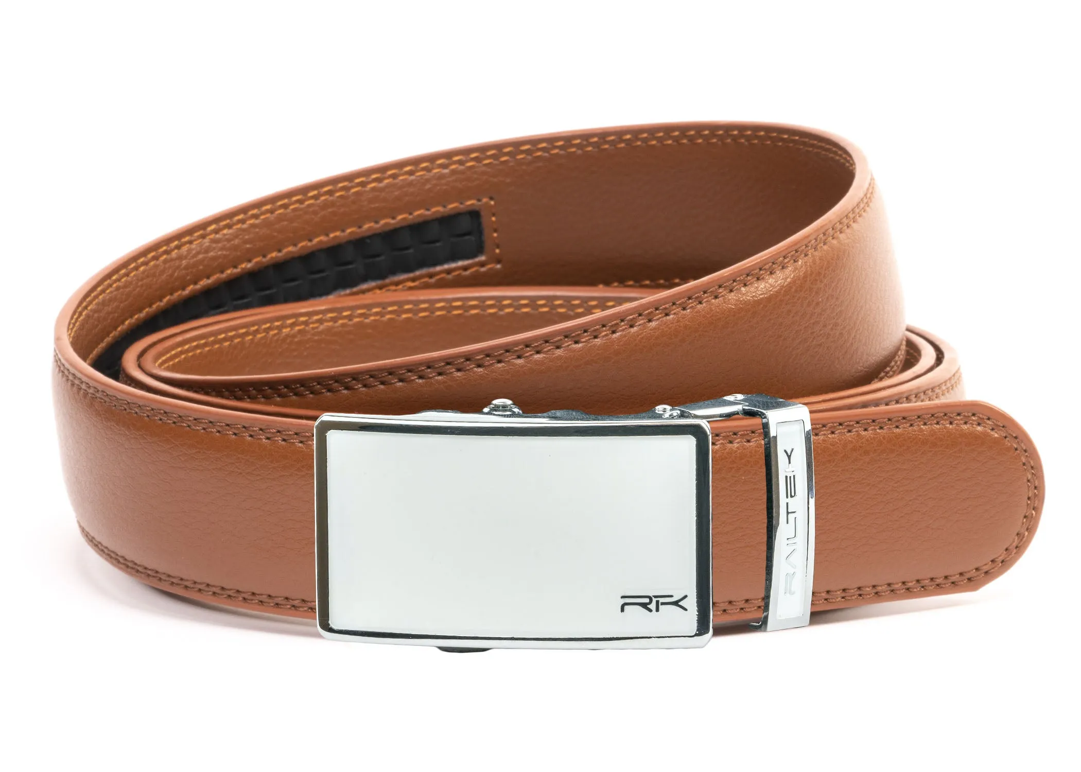 Chrome White Railtek™ Belt