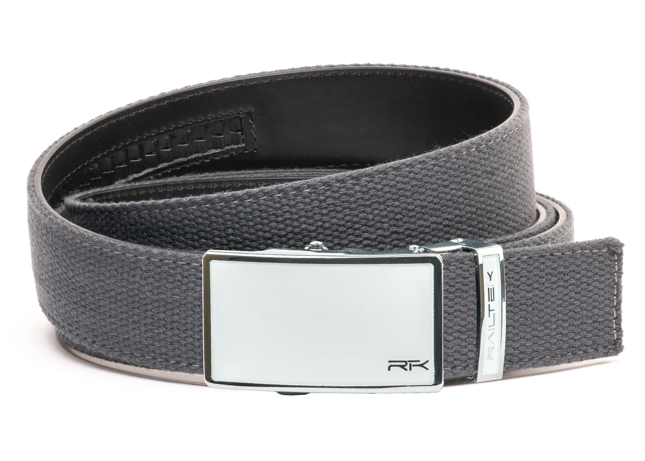 Chrome White Railtek™ Belt