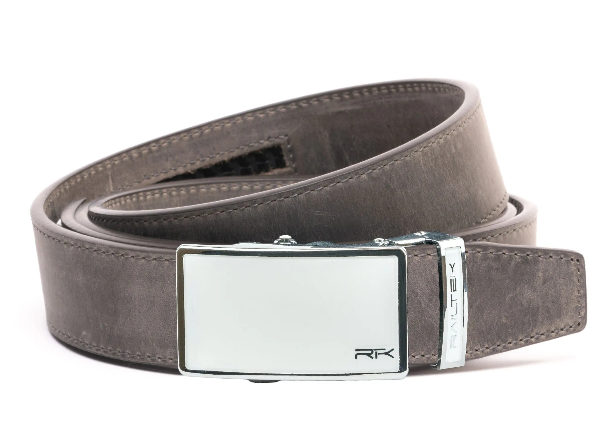 Chrome White Railtek™ Belt