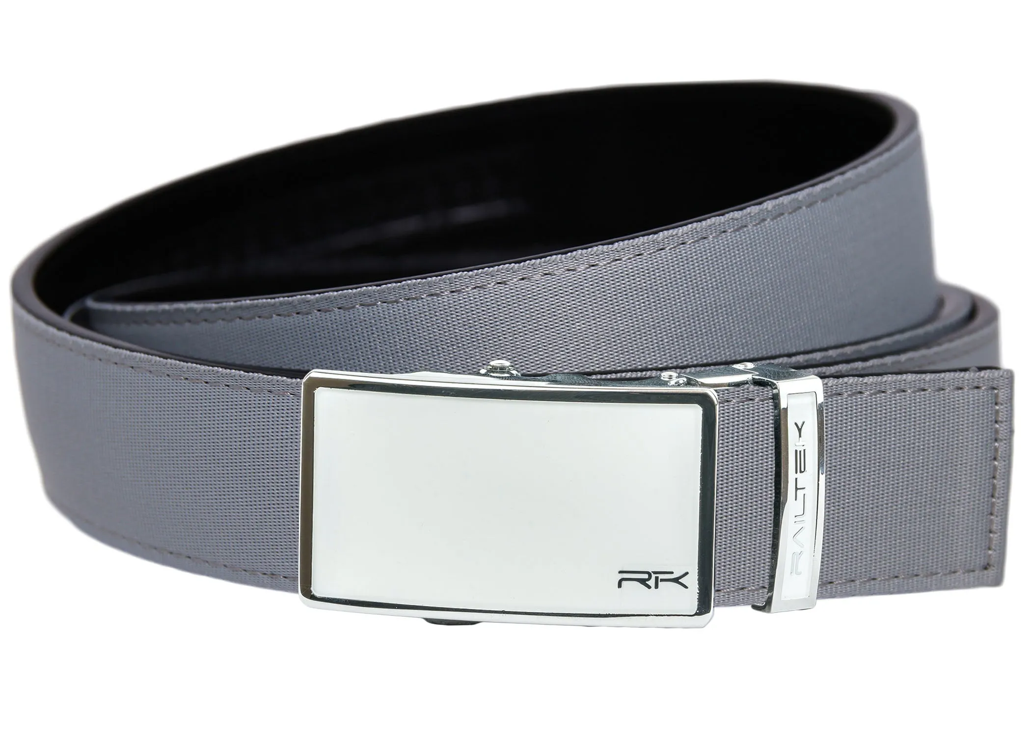 Chrome White Railtek™ Belt