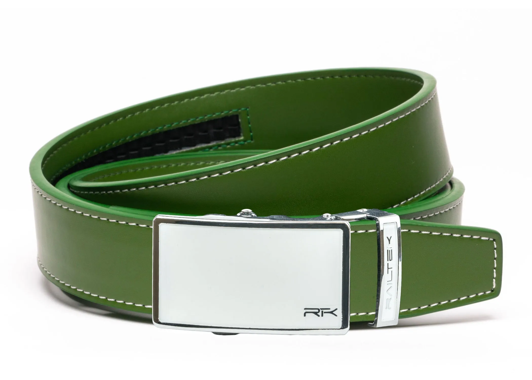 Chrome White Railtek™ Belt