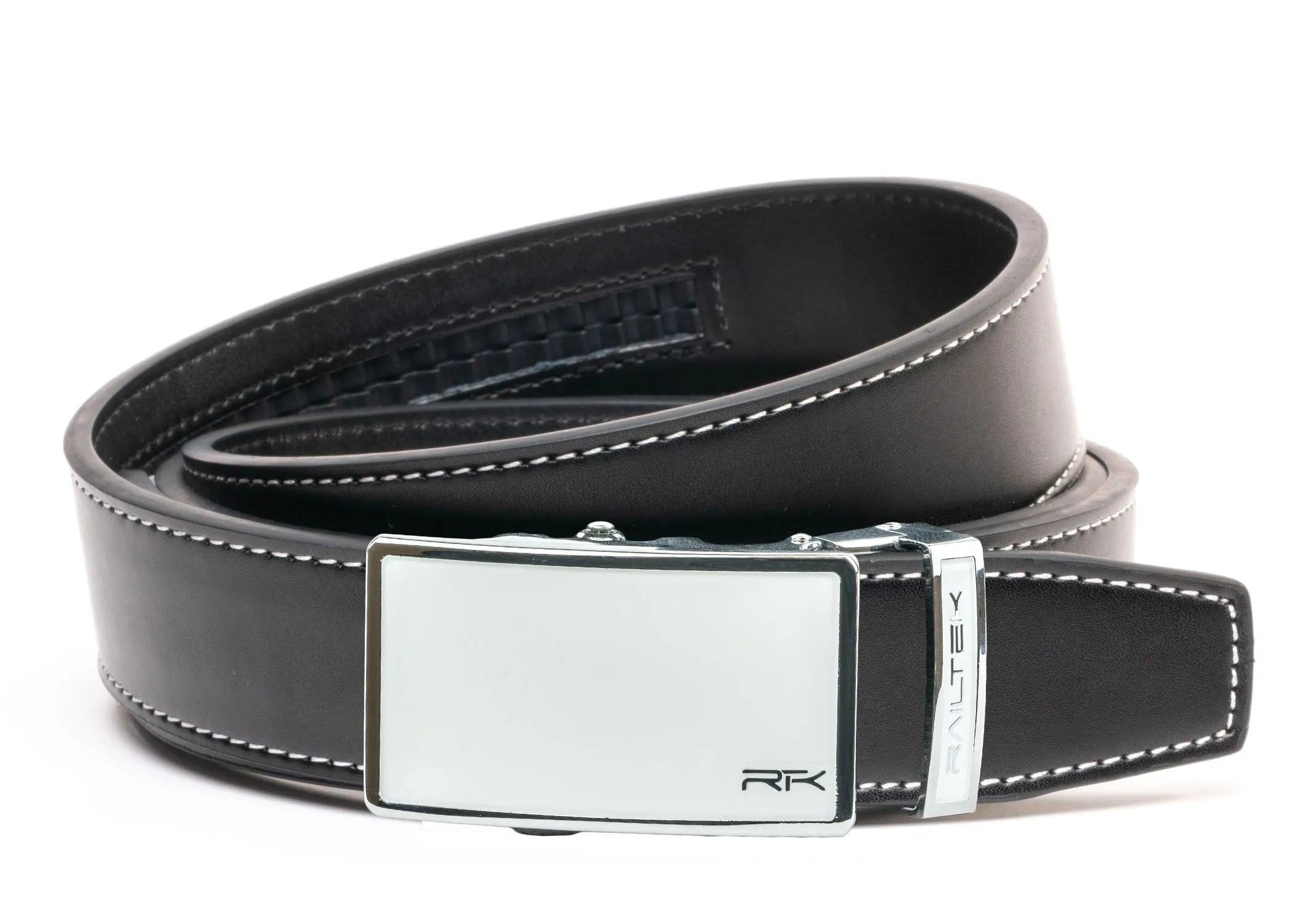 Chrome White Railtek™ Belt