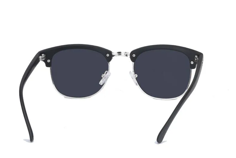 Classy Men Sunglasses Black/Silver