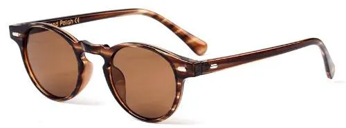 Classy Men Sunglasses Retro Brown