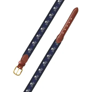 Cross Bones Motif Children's Belt