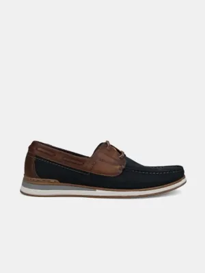 Democrata Men's Sider Flow Boat Shoes