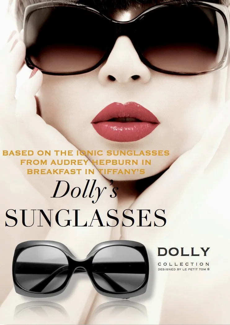 DOLLY by Le Petit Tom ® Retro SUNGLASSES black