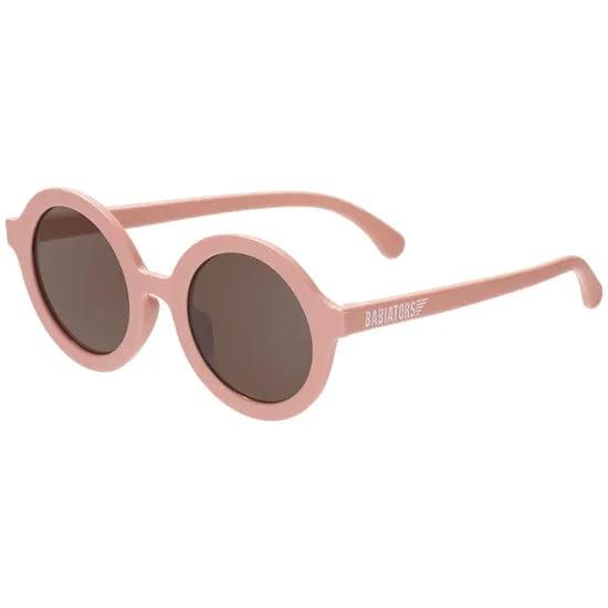 Euro Round Peachy Keen Sunglasses with Amber Lens