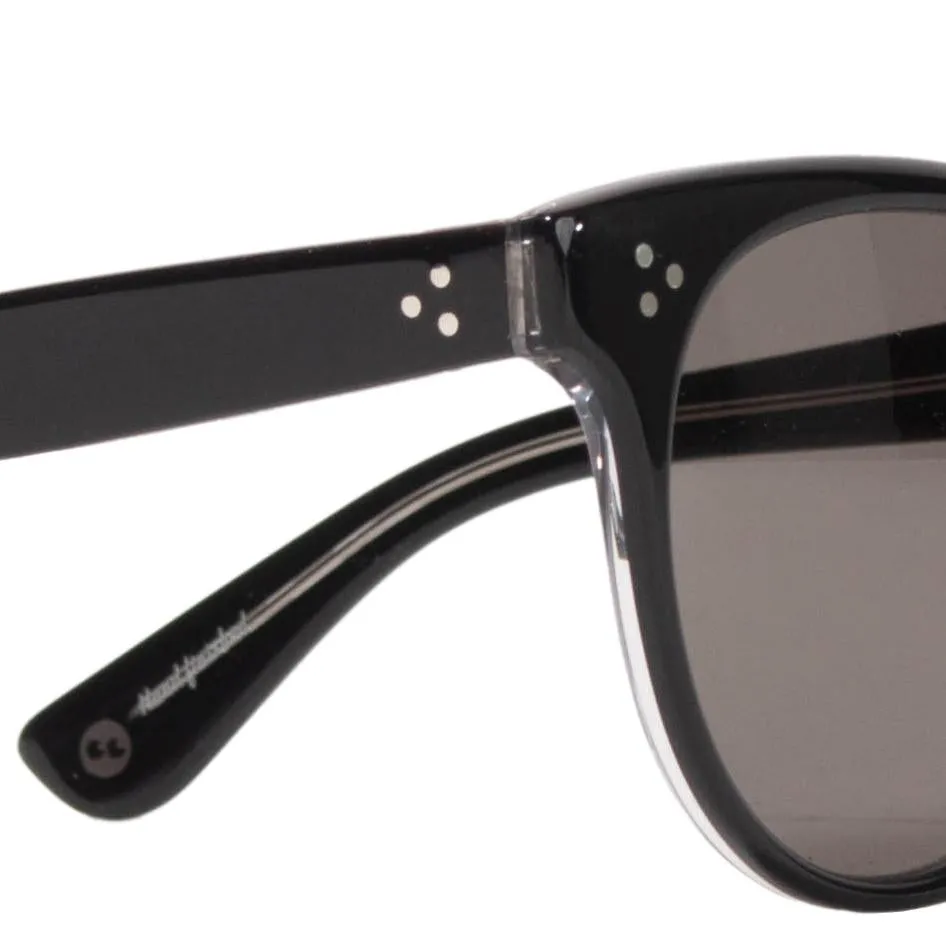 Garrett Leight Boccaccio Sun / Black Laminate Crystal w/ G15