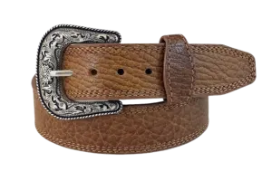 Gem Dandy Men's Honey American Bison Belt