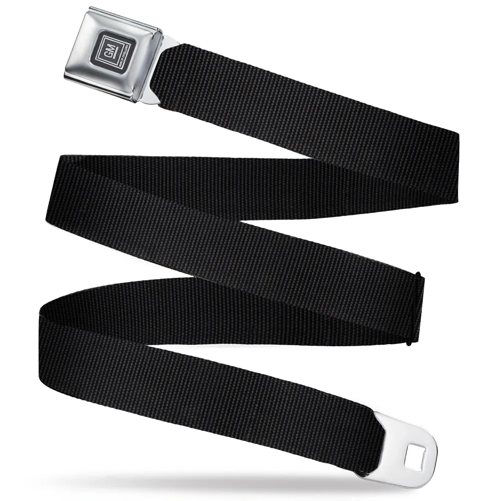 GM Seatbelt Belt - Black Webbing