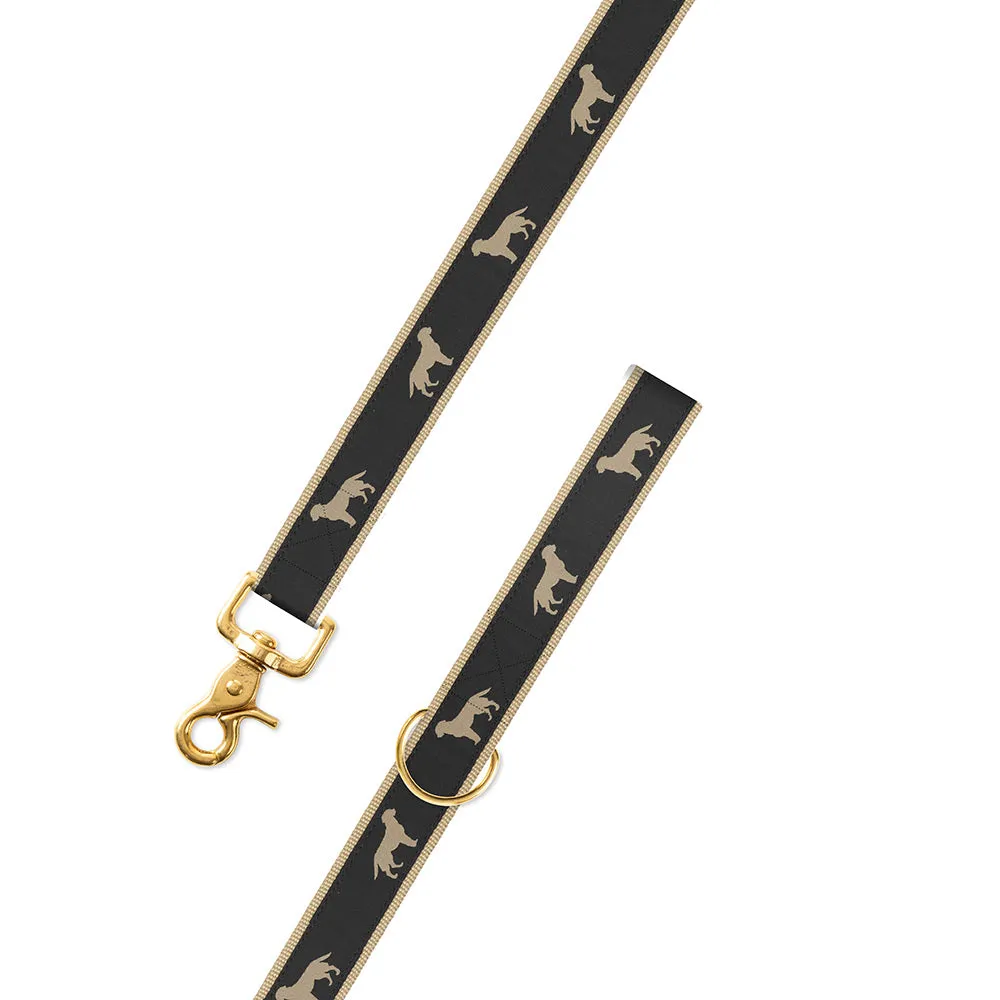 Golden Dog Motif Dog Leash