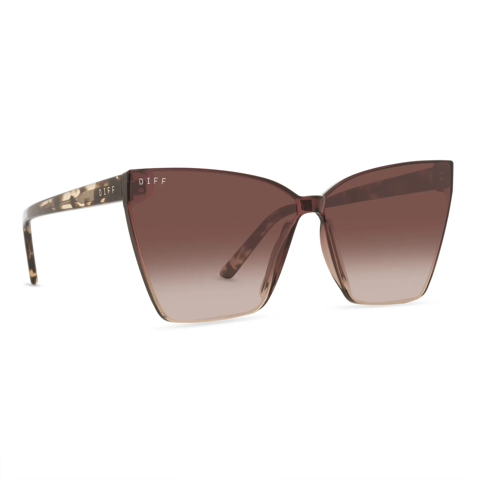 GOLDIE - ESPRESSO TORTOISE   BROWN GRADIENT SUNGLASSES