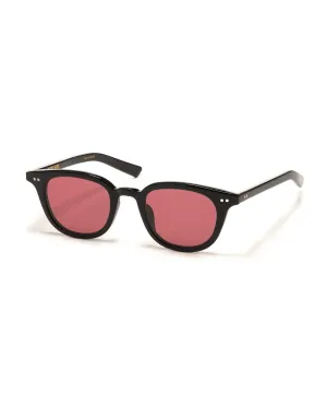 Guerrero 46 Sunglasses Black / Black / Wine