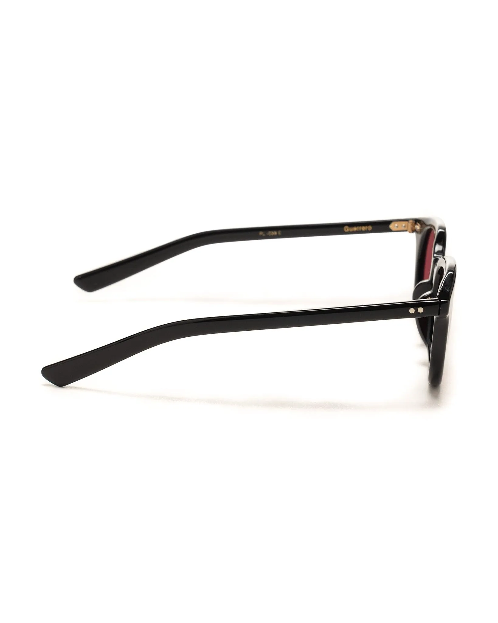 Guerrero 46 Sunglasses Black / Black / Wine