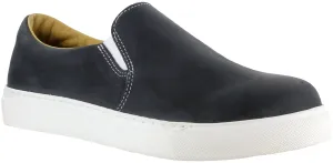 Mellow Walk Jessica Womens Black Leather Slip-On Shoes 9 E