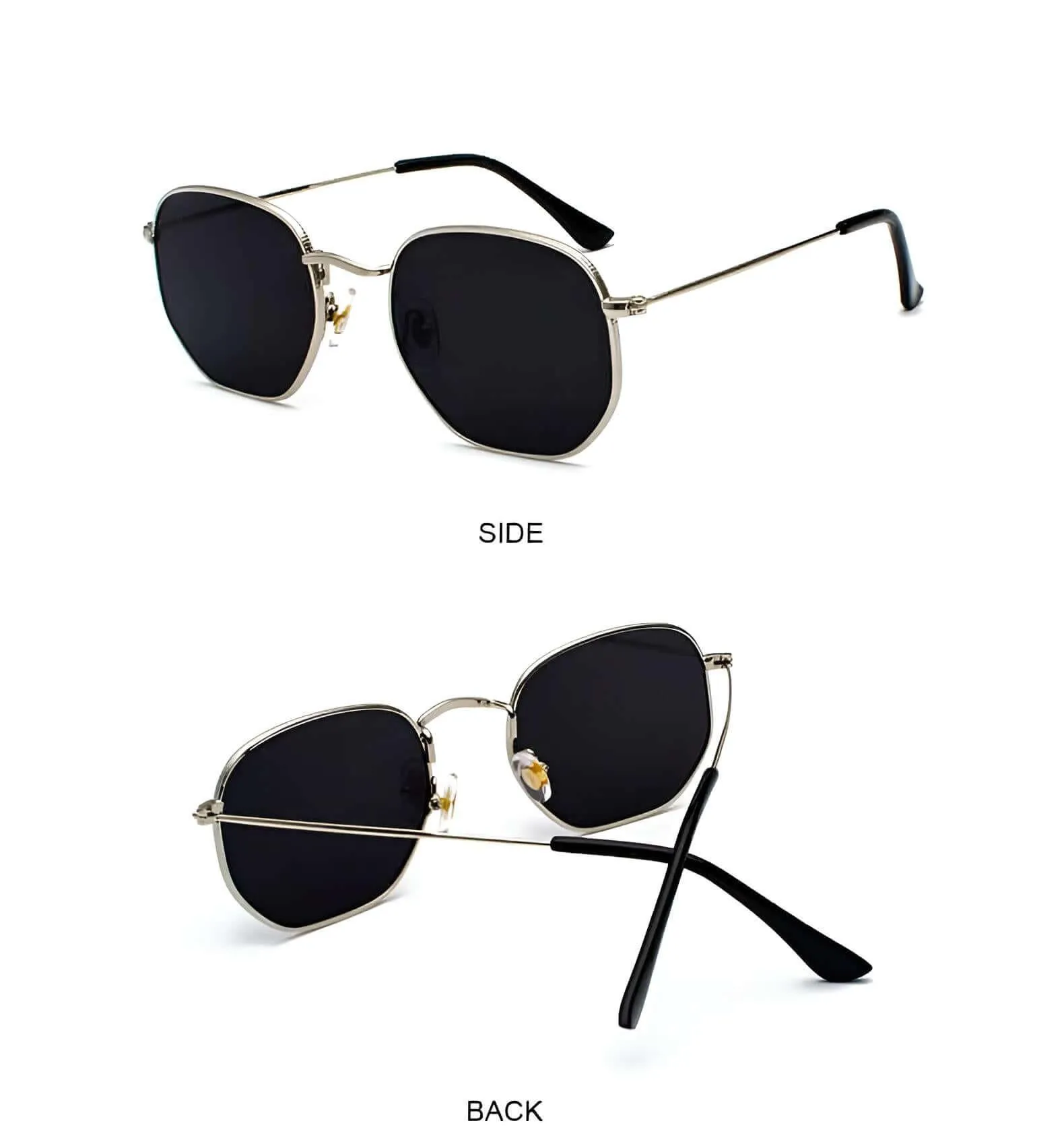 Men's Classic Square Sunglasses