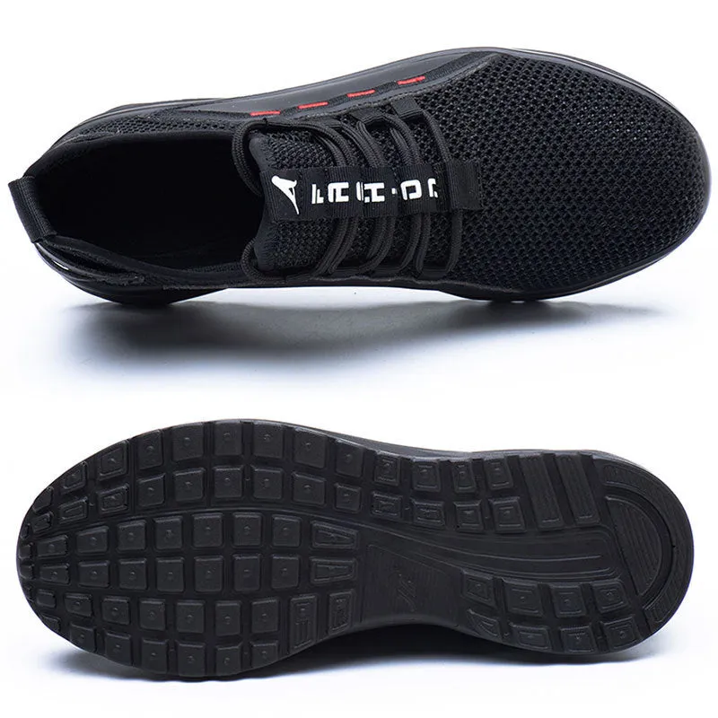 Mesh Fly Woven Anti-Smashing And Anti-Piercing Safety Shoes