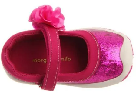 Morgan and Milo Infant Sparkle Floral MJ Dahlia