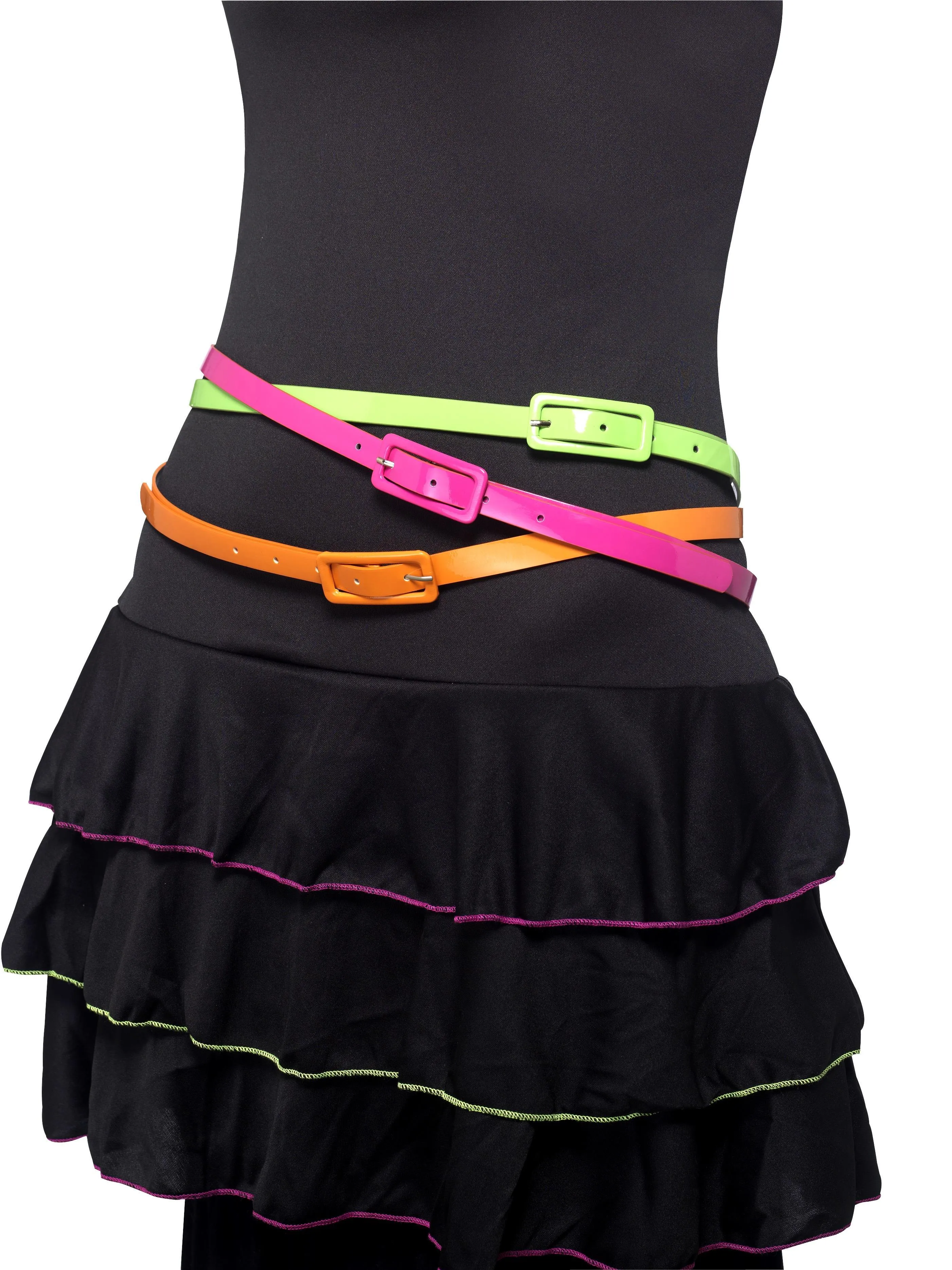 Neon Belts, Neon Multi-Coloured