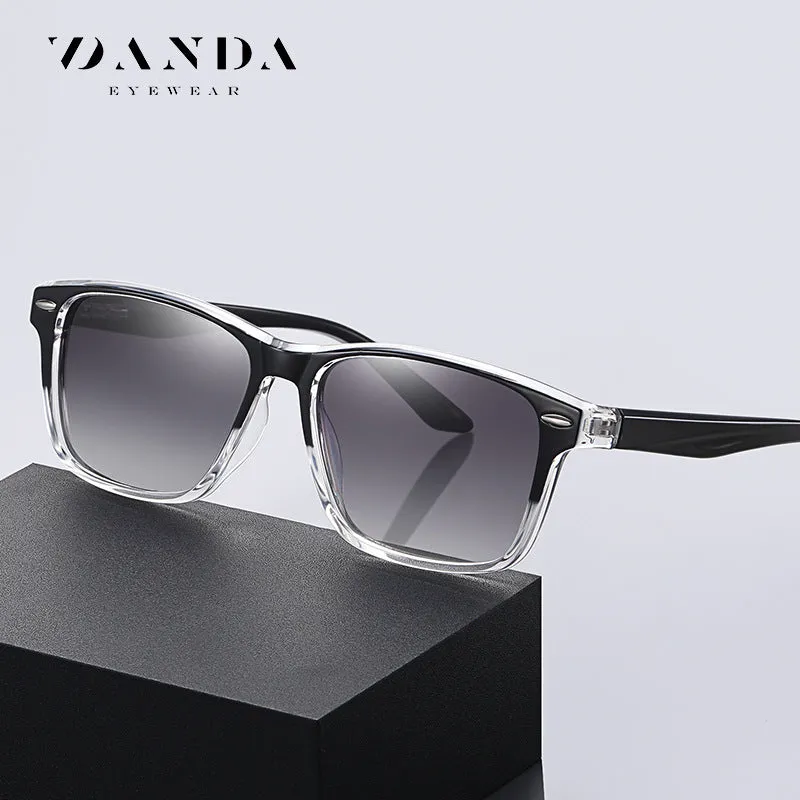 New polarizer European and American fashion sunglasses men and women same style square sunglasses tr3398 classic rice nail style glasses