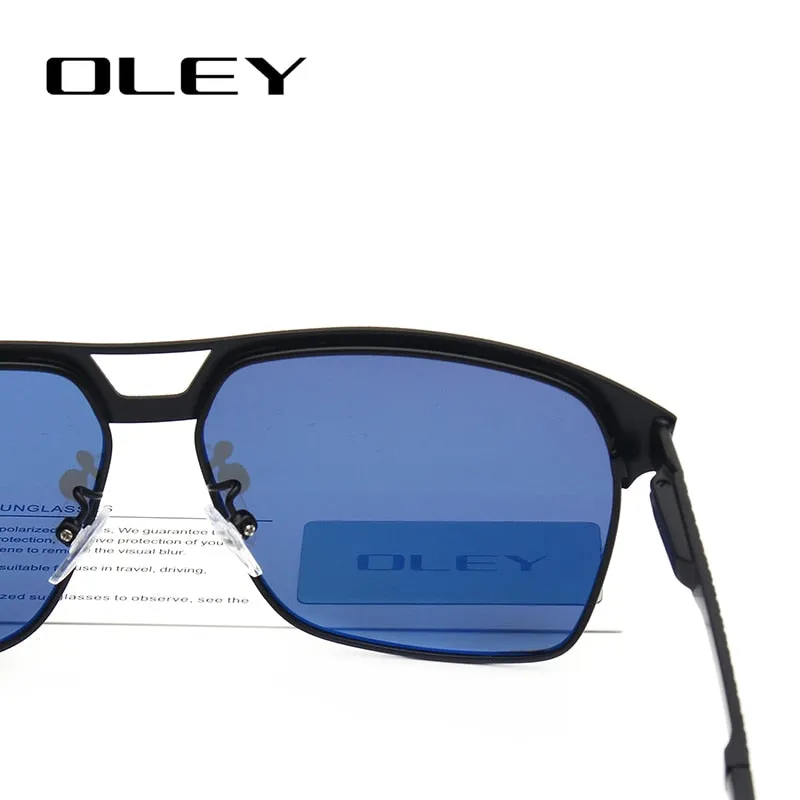 Oley Brand Unisex Classic Men Sunglasses Hd Polarized Y7641