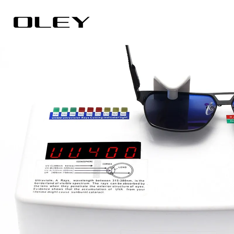 Oley Brand Unisex Classic Men Sunglasses Hd Polarized Y7641