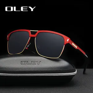 Oley Brand Unisex Classic Men Sunglasses Hd Polarized Y7641